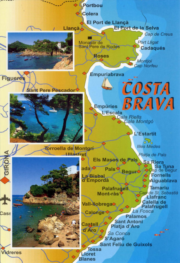 Que visiter sur la Costa Brava! - PepetteEnVadrouille